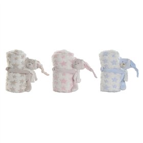 Gift Set for Babies Home ESPRIT Blue Beige Pink Polyester (3 Units)