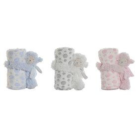 Gift Set for Babies Home ESPRIT Blue Beige Pink Polyester (3 Units)