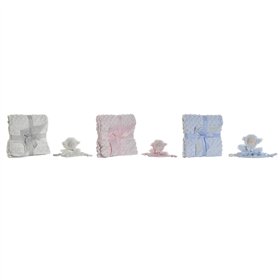 Gift Set for Babies Home ESPRIT Blue Beige Pink Polyester (3 Units)