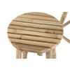 Table set with 2 chairs Home ESPRIT Bamboo 50 x 50 x 105 cm