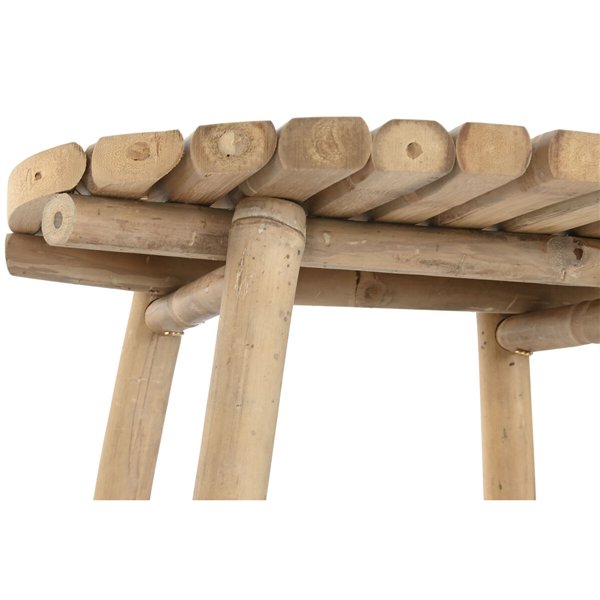 Table set with 2 chairs Home ESPRIT Bamboo 50 x 50 x 105 cm