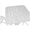 Table set with 2 chairs Home ESPRIT White Metal polypropylene 60 x 60 x 102 cm