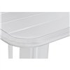 Table set with 2 chairs Home ESPRIT White Metal polypropylene 60 x 60 x 102 cm
