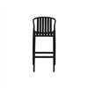 Table set with 2 chairs Home ESPRIT Black Metal polypropylene 60 x 60 x 102 cm