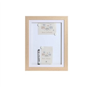 Painting Home ESPRIT White Natural 34 x 3 x 44 cm