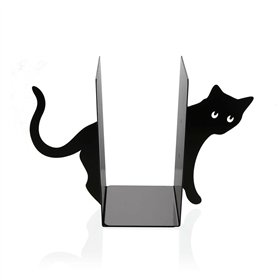 Bookend Versa Metal Iron Cat 10 x 16 x 15,5 cm