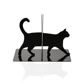 Bookend Versa Metal Iron Cat 10 x 14 x 10 cm
