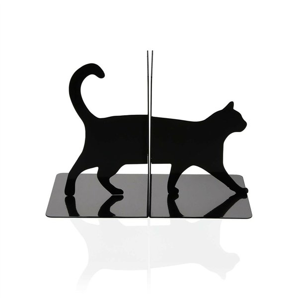 Bookend Versa Metal Iron Cat 10 x 14 x 10 cm