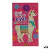 Decorative altarpiece Gift Decor 1 x 40 x 24 cm Llama (24 Units)