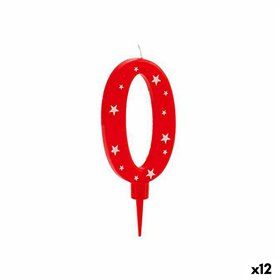 Candle Birthday Number 0 (12 Units)