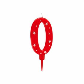 Candle Birthday Number 0 (12 Units)