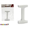 Wall Decoration Pincello 2 x 16 x 14,5 cm Letter I (24 Units)