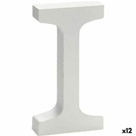 Wall Decoration Pincello 1,8 x 21 x 17 cm Letter I (12 Units)