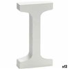 Wall Decoration Pincello 1,8 x 21 x 17 cm Letter I (12 Units)
