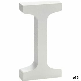 Wall Decoration Pincello 1,8 x 21 x 17 cm Letter I (12 Units)