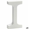 Wall Decoration Pincello 1,8 x 21 x 17 cm Letter I (12 Units)