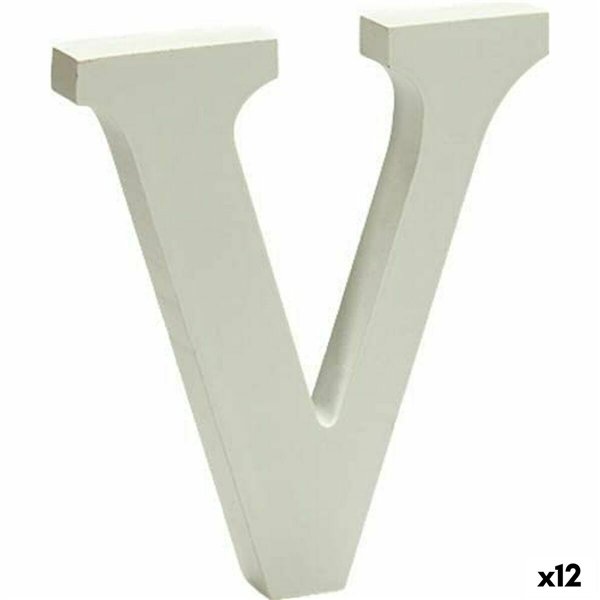 Letter Pincello 1,8 x 21 x 17 cm Letter V (12 Units)