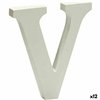 Letter Pincello 1,8 x 21 x 17 cm Letter V (12 Units)