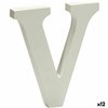 Letter Pincello 1,8 x 21 x 17 cm Letter V (12 Units)