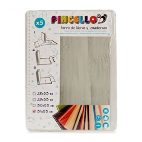 Adhesive Book Cover Pincello Transparent 1 x 31 x 53 cm (36 Units)