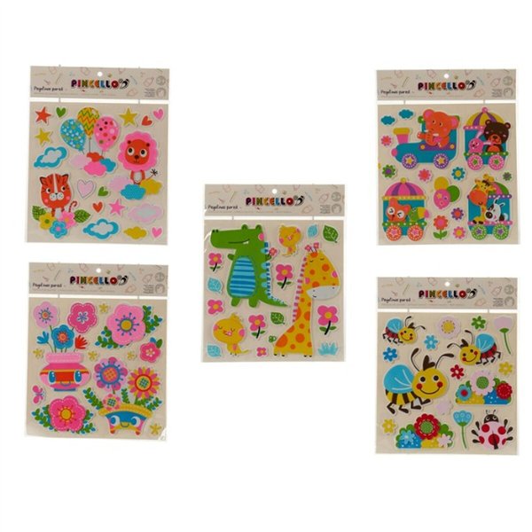 Stickers Pincello Multicolour 32 x 1 x 38 cm (24 Units)