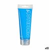 Acrylic paint Pincello Neon Blue 120 ml (12 Units)