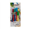 Paintbrushes Pincello Multicolour Set Sponge (12 Units)