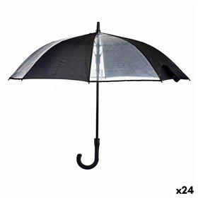 Umbrella Black Transparent 96 x 96 x 84,5 cm 14 x 4 x 84,5 cm 14 x 84,5 x 4 cm (24 Units)