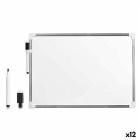 Magnetic Board with Marker Pincello White Aluminium