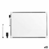Magnetic Board with Marker Pincello White Aluminium