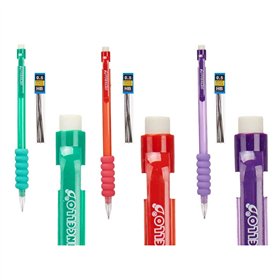 Pencil Lead Holder Pincello Blue Red Green Pencil Leads 0.5 mm (12 Units)