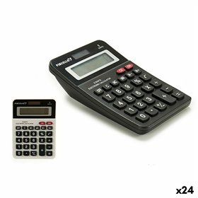 Calculator Pincello White Black 10 x 4 x 14,5 cm Solar Medium (24 Units)