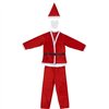 Costume for Adults Krist+ White Red Father Christmas One size 34 x 42 x 5 cm 39,5 x 5 x 31 cm (4 Units)
