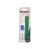 Pencil Set Pincello Blue Red Green Orange Pencil Sharpener Eraser (12 Units)