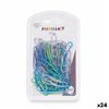 Clips Pincello Multicolour Metal Medium (24 Units)