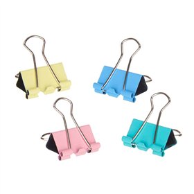 Clamps Pincello Multicolour Metal Clip Medium (24 Units)