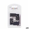 Clamps Pincello Black Metal Clip Large (24 Units)