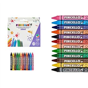 Coloured crayons Pincello (12 Units)
