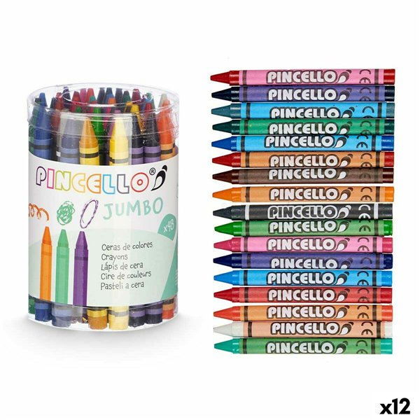 Coloured crayons Pincello (12 Units)