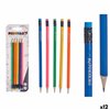 Pencil Set Pincello Yellow Blue Red Green Orange (12 Units)