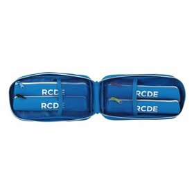 Backpack Pencil Case RCD Espanyol Blue White 12 x 23 x 5 cm
