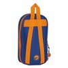 Backpack Pencil Case Valencia Basket M847 Blue Orange 12 x 23 x 5 cm