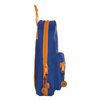 Backpack Pencil Case Valencia Basket M847 Blue Orange 12 x 23 x 5 cm