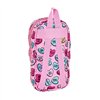 Backpack Pencil Case Safta Pink (33 Pieces)