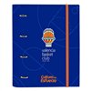Ring binder Valencia Basket M666 Blue Orange (27 x 32 x 3.5 cm)