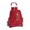 School Rucksack with Wheels Evolution Real Sporting de Gijón Red