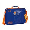 School Satchel Valencia Basket Blue Orange (38 x 28 x 6 cm)