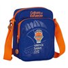 Shoulder Bag Valencia Basket Blue Orange (16 x 22 x 6 cm)