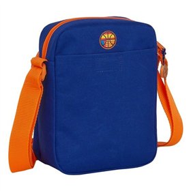 Shoulder Bag Valencia Basket Blue Orange (16 x 22 x 6 cm)