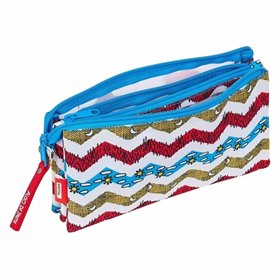 Holdall Algo de Jaime Ocean Multicolour (22 x 12 x 3 cm)